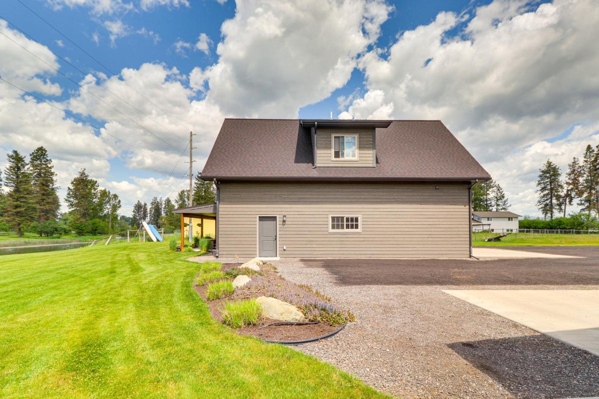 Creekside Apartment In Kalispell On 5 Acres Экстерьер фото